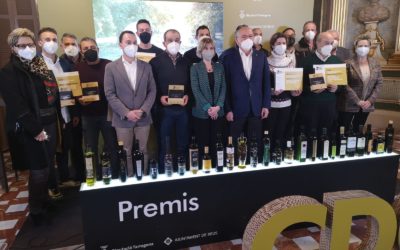 La Diputació de Tarragona i l’Ajuntament de Reus premien els millors olis d’oliva verge extra de les DOP de la demarcació